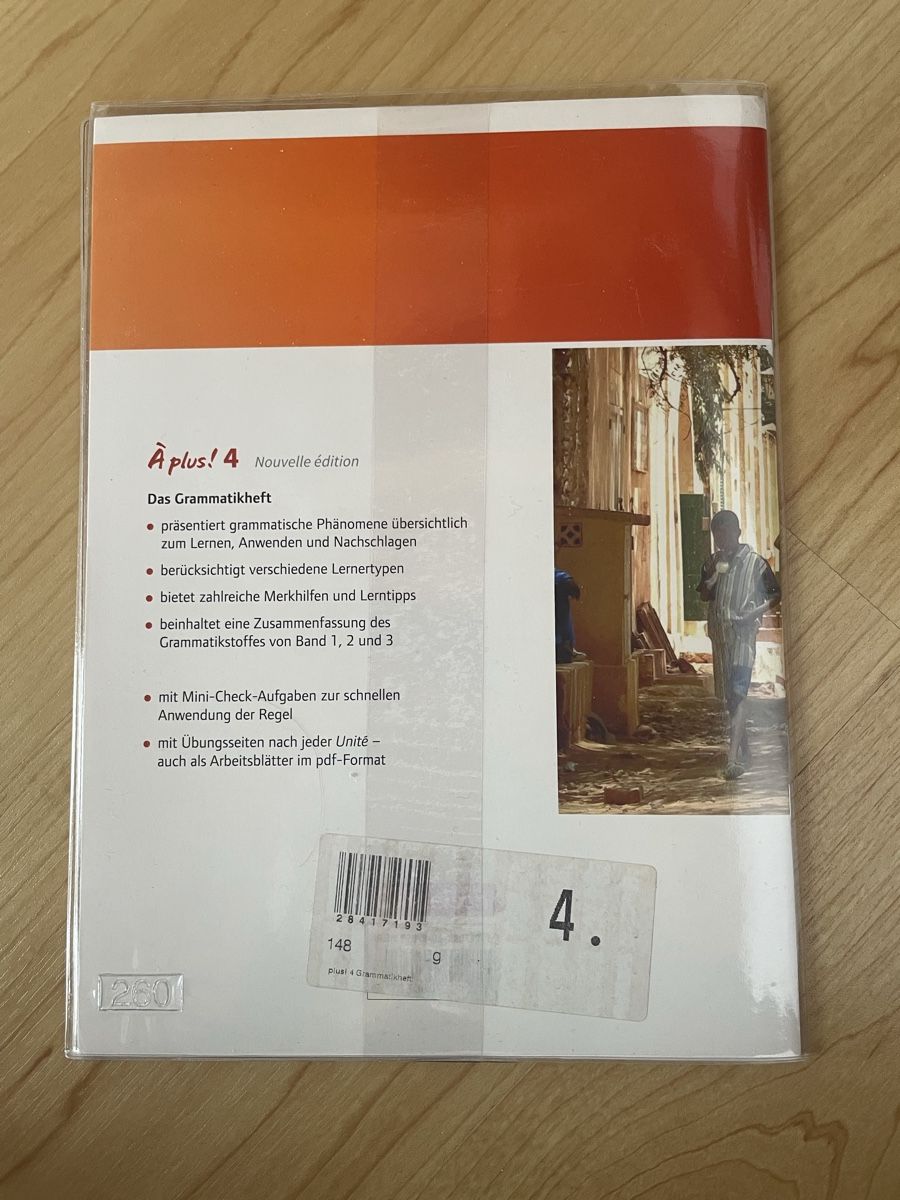 Libri: A plus! 4 Grammatikheft mit Übungen, Cornelsen Verlag – Nuovo (secondo la descrizione) da Malix venduto da fred_59 1