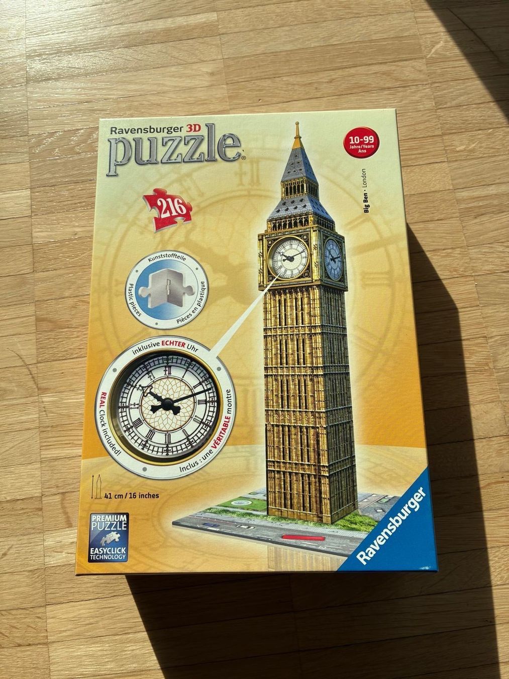 Ravensburger Puzzles: 3D Puzzle Big Ben – Gebraucht aus Triesen von armin1970