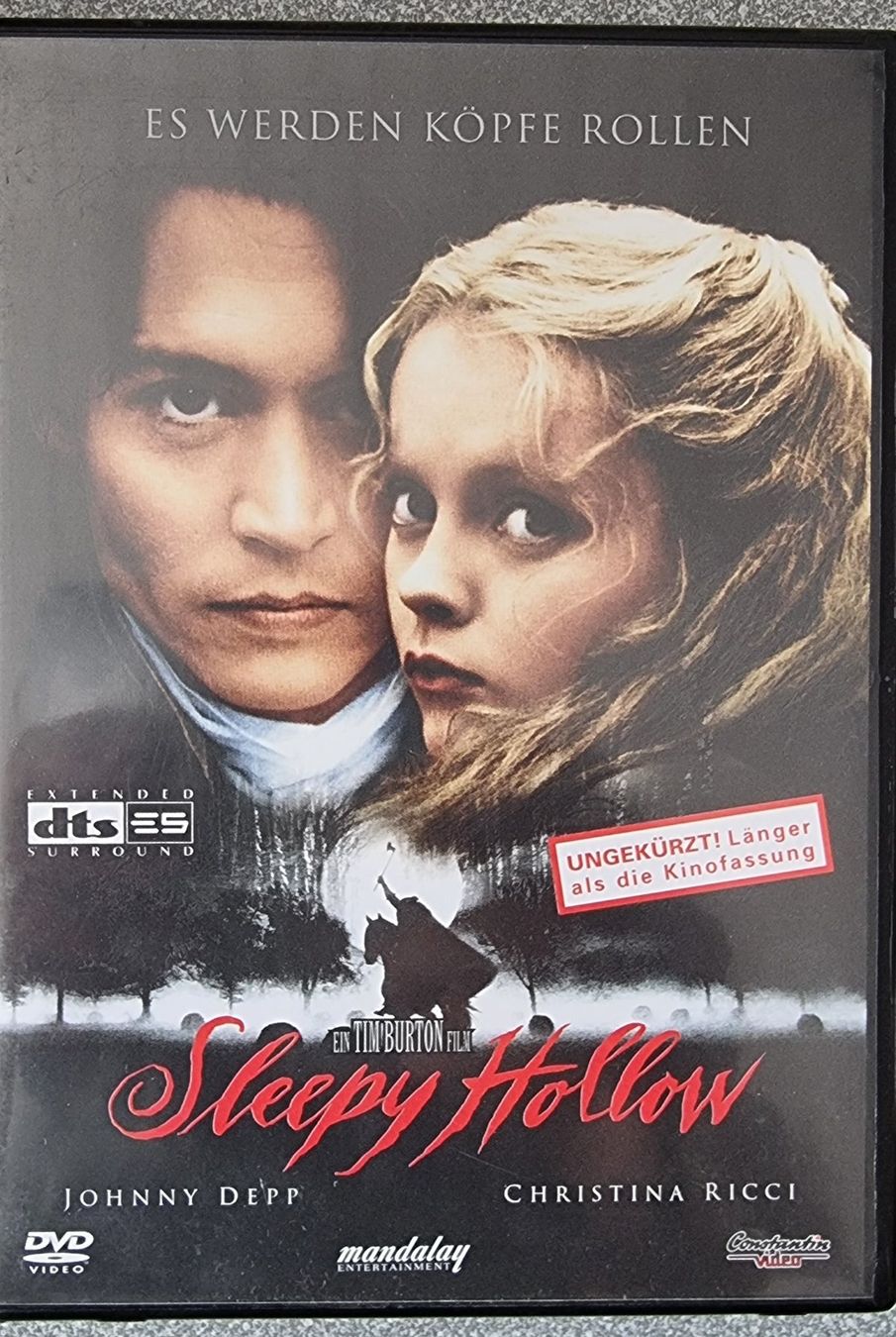 Alle DVDs: DVD Sleepy Hollow / Johnny Depp – Gebraucht aus Oetwil am See von fineli2