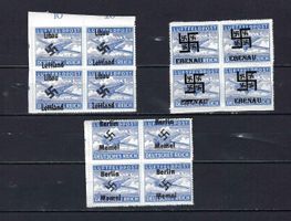 Luftfeldpost mit Aufdruck **