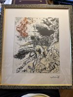 DALI Salvador sérigraphie Intitulée “Dulcinée “