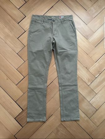 TAKKO - Slim Chino Hose taupe W33