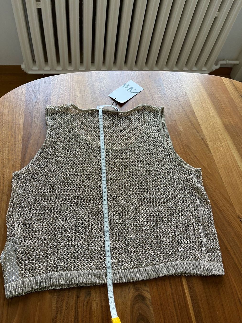 Zara Top: Neu ZARA METALLIC THREAD KNIT TOP,  M – Nuovo e nell'imballaggio originale da Wilen b. Wollerau venduto da rosmarin13 3