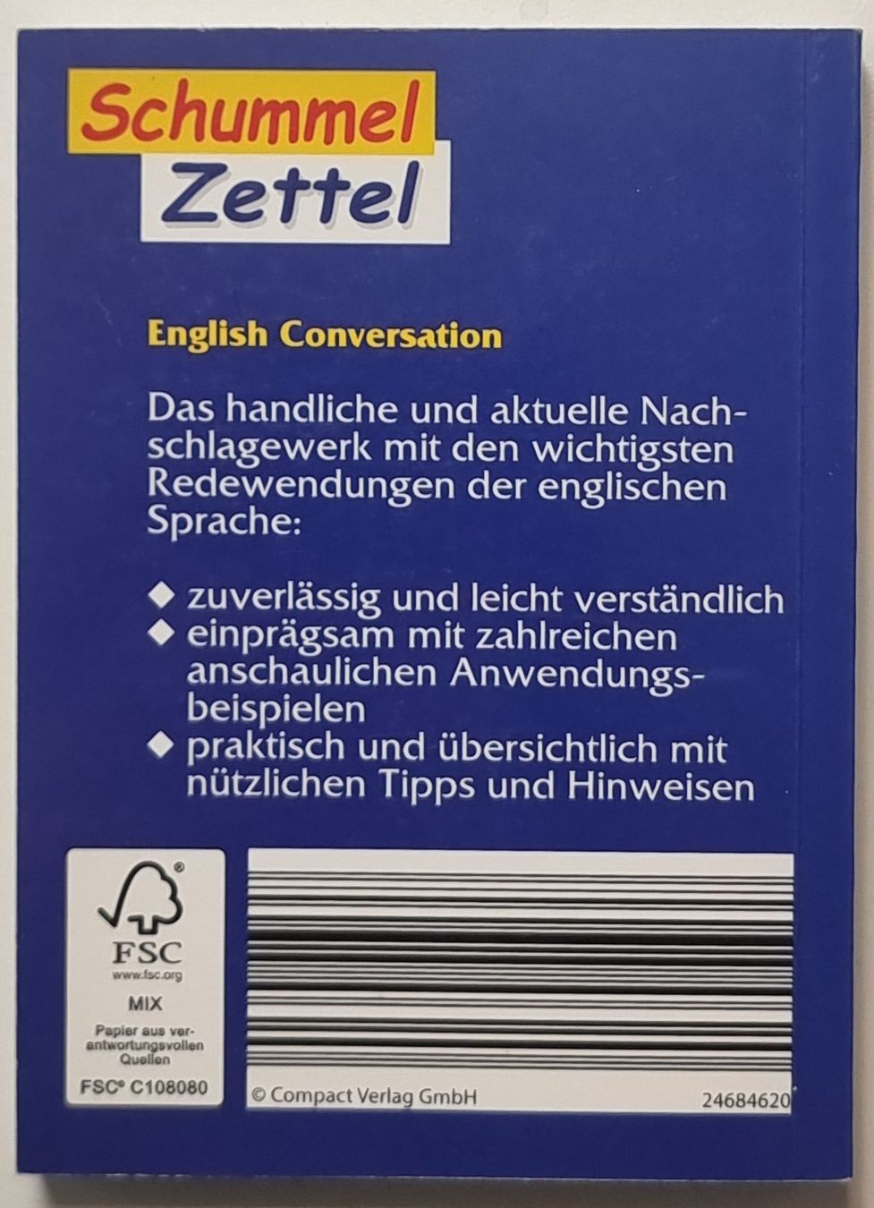 Libri: 4x Englisch SCHUMMELZETTEL Grammatik Wortschatz Conversation – Nuovo (secondo la descrizione) da Dürnten venduto da Bachtelrider_ 6