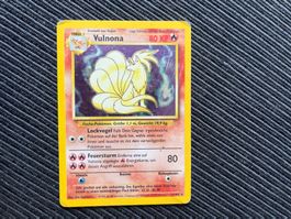Pokemon Vulnona holo Base Set deutsch