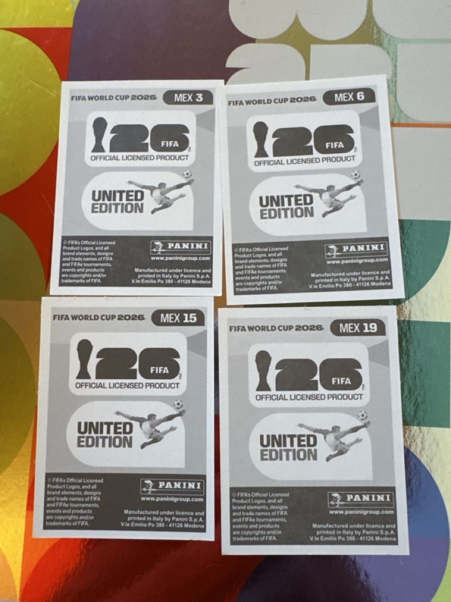 Panini Carte collezionabili: Panini 2026 Mexiko – Nuovo (secondo la descrizione) da Aarau venduto da Zichorien