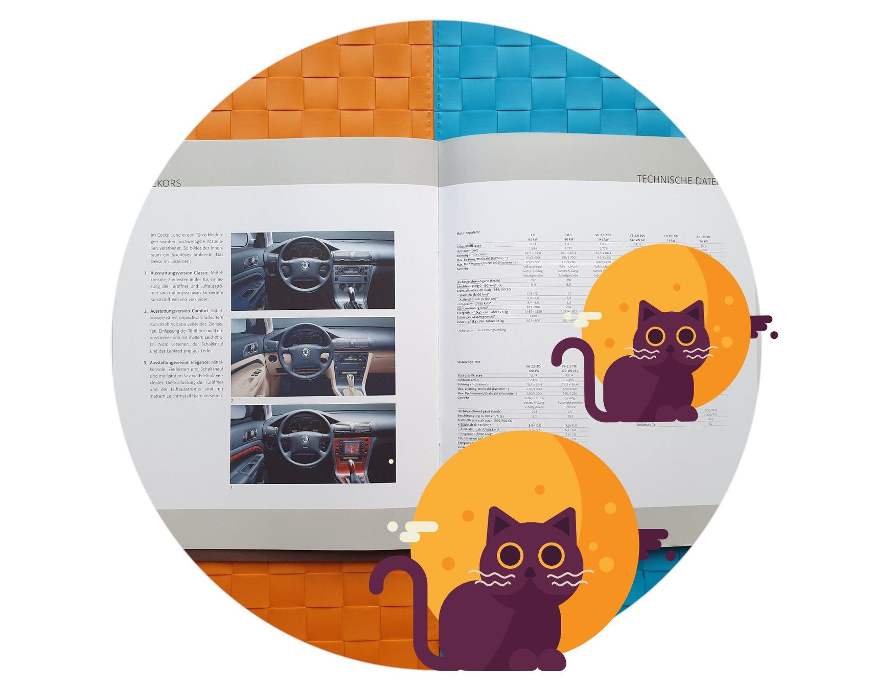 Skoda Documenti: SKODA SUPERB 2003 - Prospekt / Katalog – Usato da Viganello venduto da CARLiteratur 6