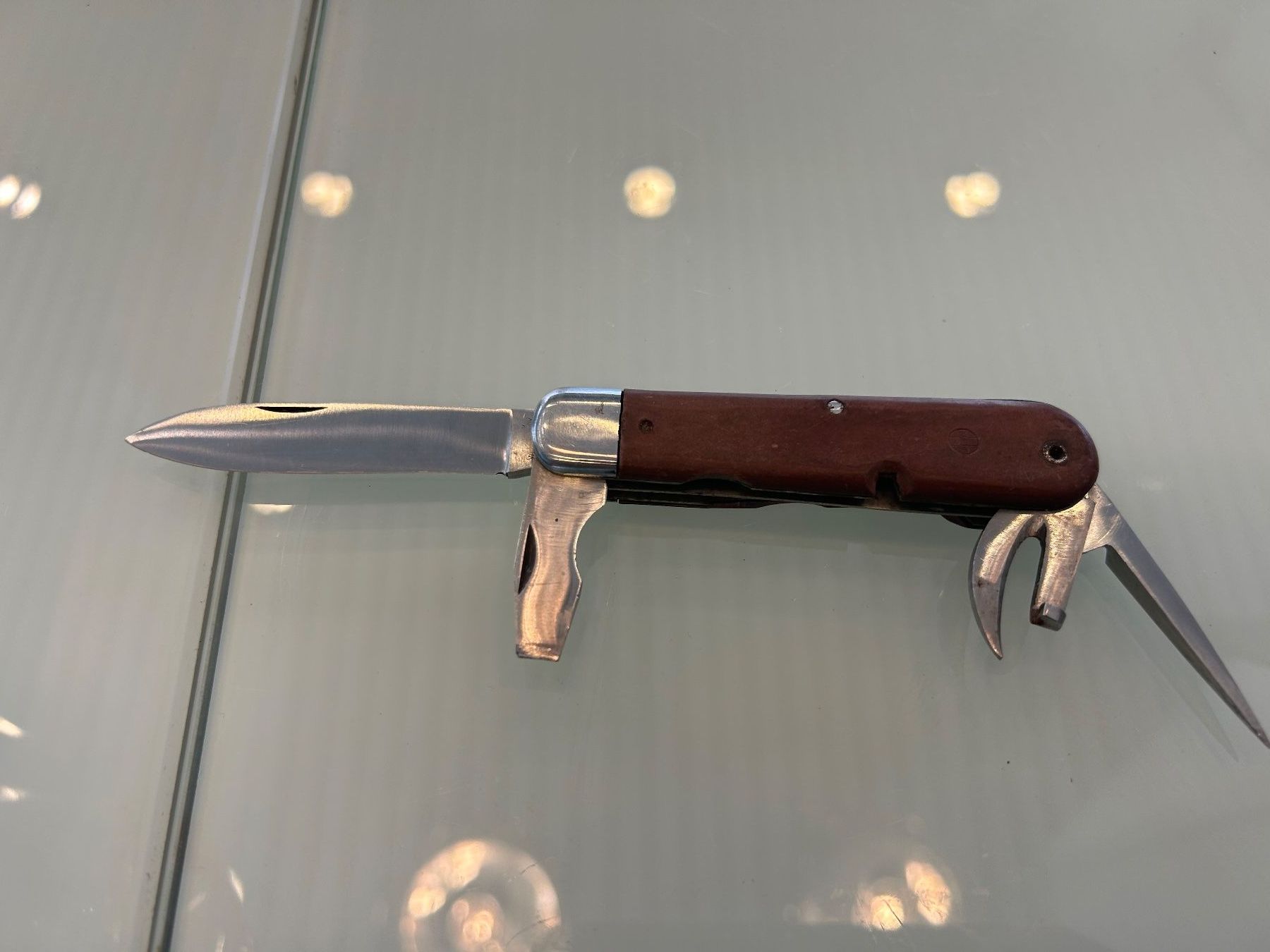 Schweizer Armee Coltelli tascabile: 1mal  Militärmesser 1953 – Usato da herisau venduto da hb_gold