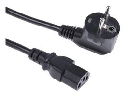 Stromkabel / Netzkabel mit deutschem Stecker (1.80m, neu)