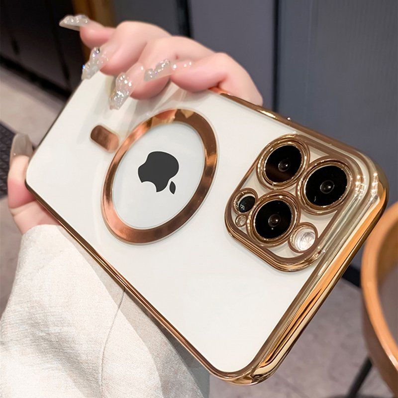 Cover & Protezioni schermo: Coque Transparente pour iPhone 14 Pro avec Cercle magsafe – Nuovo e nell'imballaggio originale da Morges venduto da DigiAC