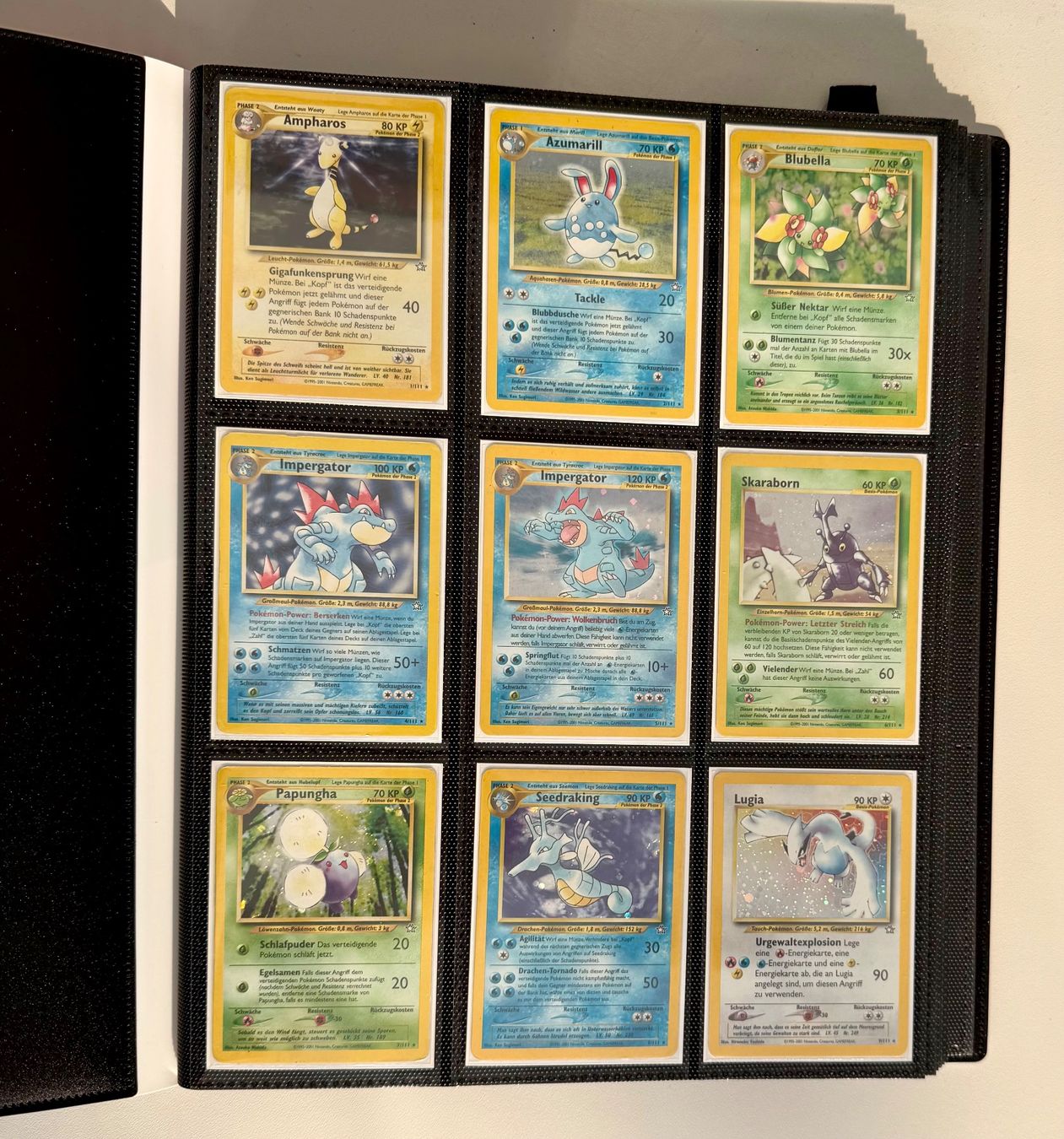 Pokémon Carte collezionabili: Pokémon Neo Genesis - komplettes Set - 2000 - DE – Usato da Dübendorf venduto da mar_86q9