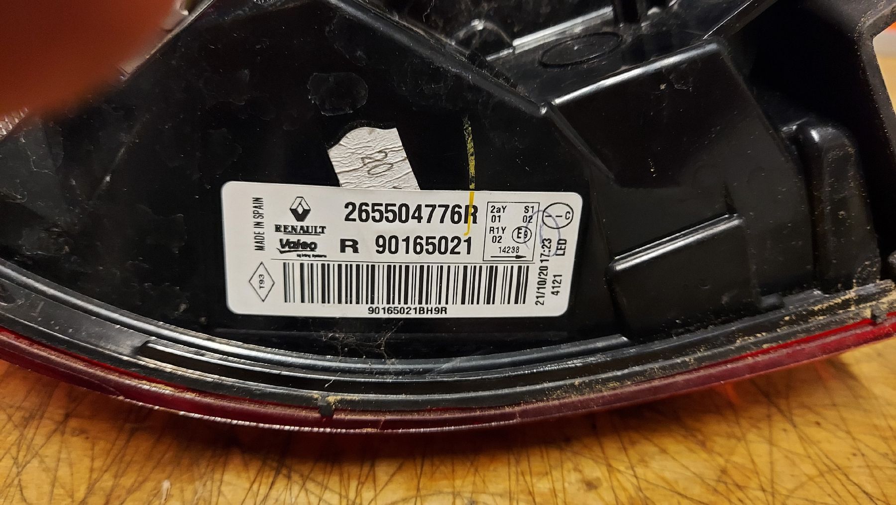 Renault Tutti pezzi di ricambio auto: Renault Kadjar 2020 – Usato da Altishofen venduto da Hucky 3