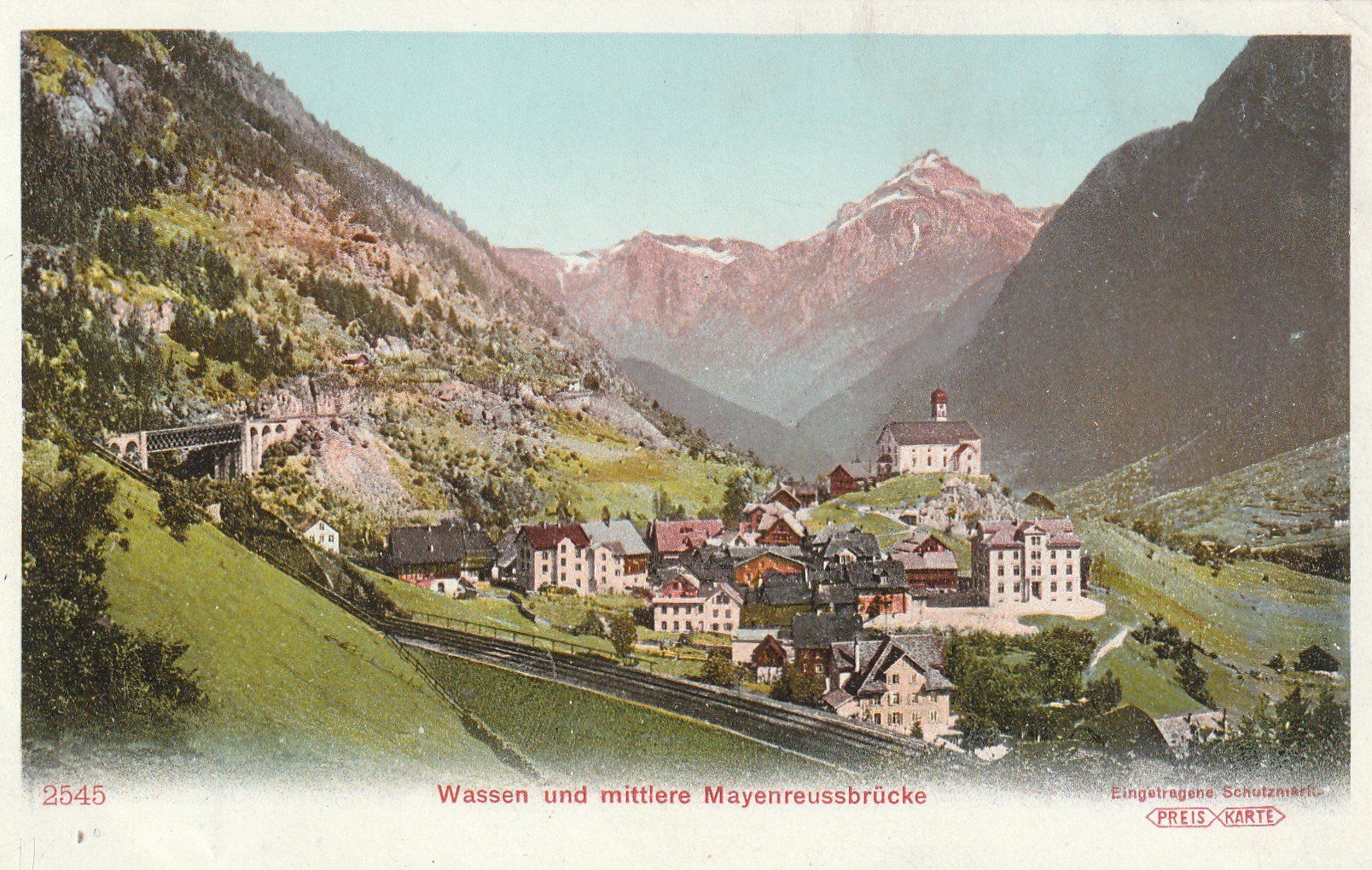 Cartoline postali: AK Wasssen  um 1905 – Usato da Rupperswil venduto da Ema10