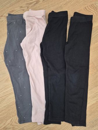 4 Leggings Mädchen Grösse 110 H&M
