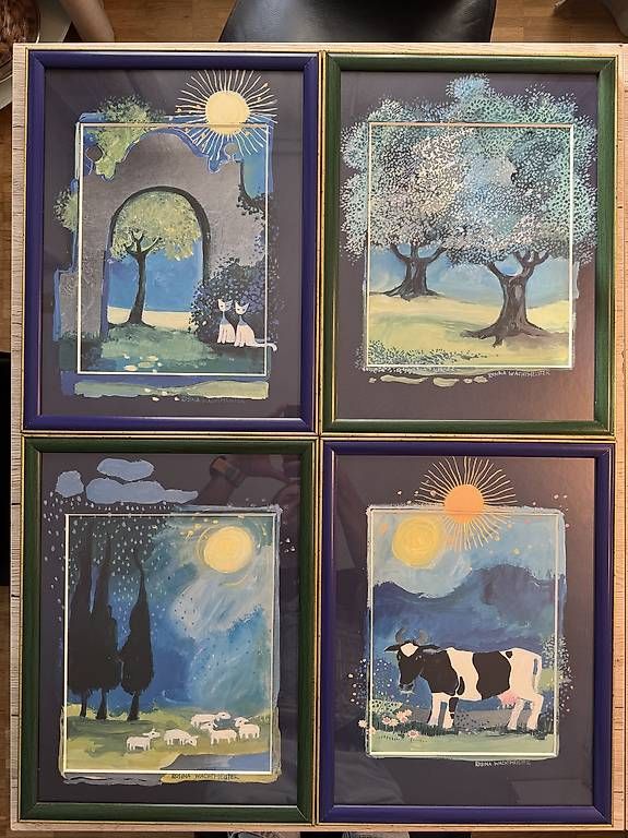 Foto & Immagini: Rosina Wachtmeister Kunstdrucke set . – Usato da Burgdorf venduto da sta_9dkm