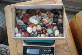 Trommelsteine 1kg   Gemischt  –Edelsteinstube Rausverkauf