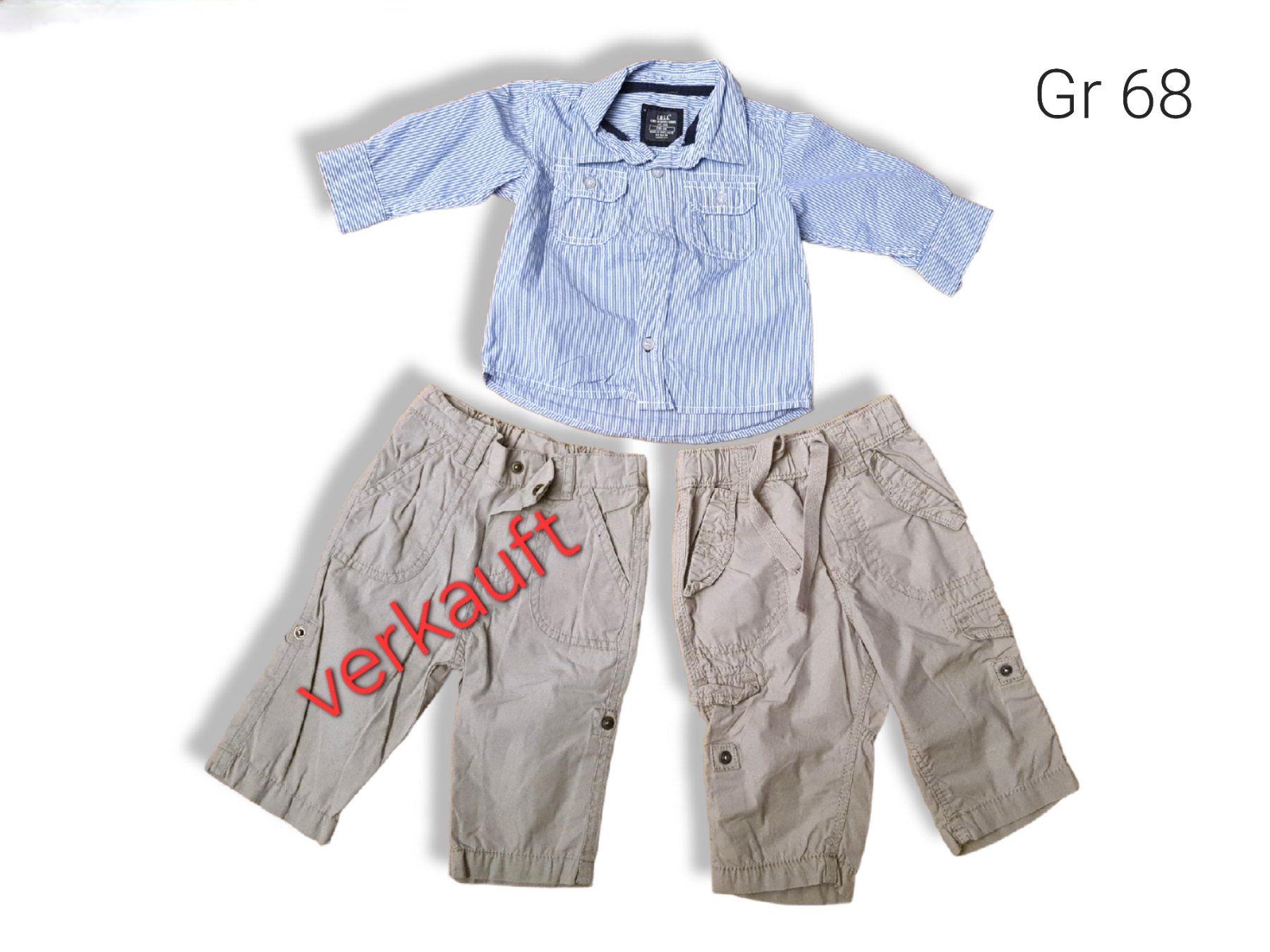 Lotti & Set di vestiti: Kleiderpaket Hose + Hemd Gr 68 – Usato da Meggen venduto da everydaysale