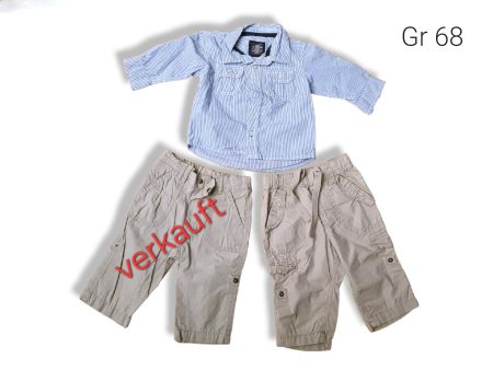 Kleiderpaket Hose + Hemd Gr 68