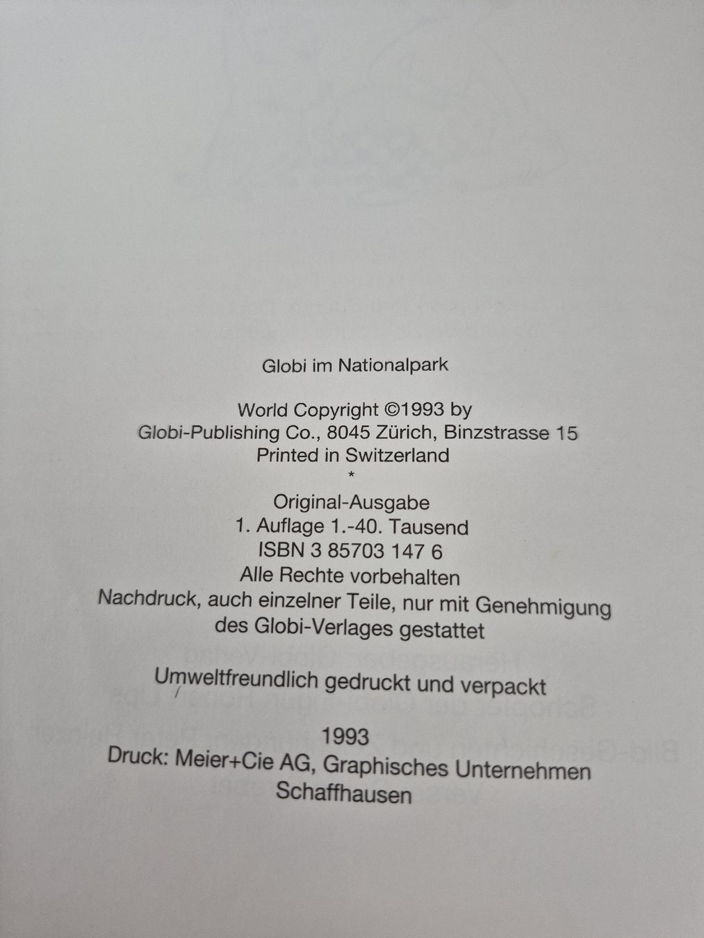Bücher: Schönes Globi Buch  – Gebraucht aus cazis von meeroo12 4