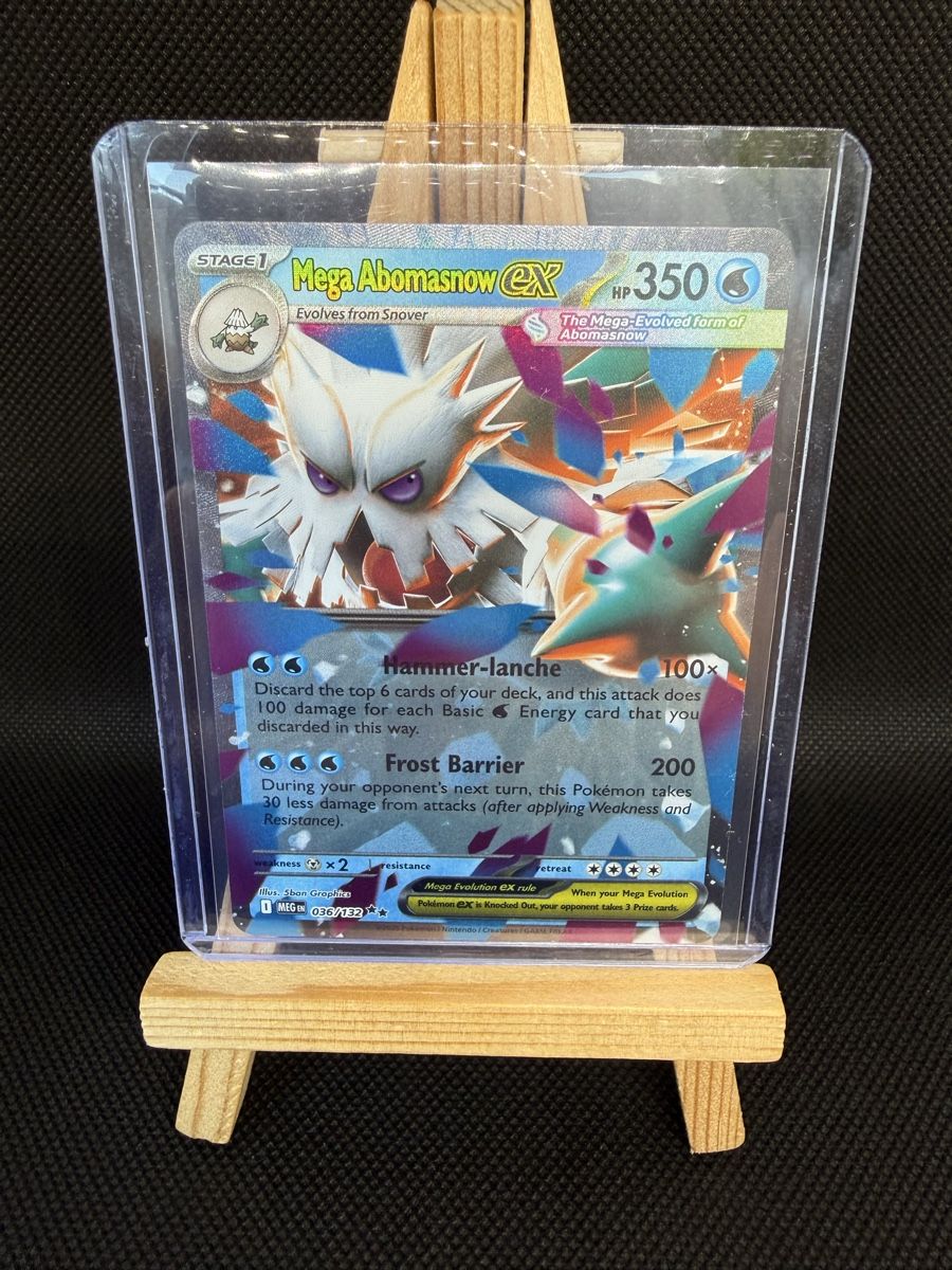 Pokémon Carte collezionabili: Pokemon Mega Evolutions Mega Abomasnow EX EN 036/132 – Nuovo (secondo la descrizione) da Niedergösgen venduto da VW2017