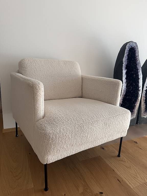 Westwing Poltrone: Westwing Teddy-Sessel Fluente mit Hocker – Usato da Stalden (Sarnen) venduto da lkm_8hyk