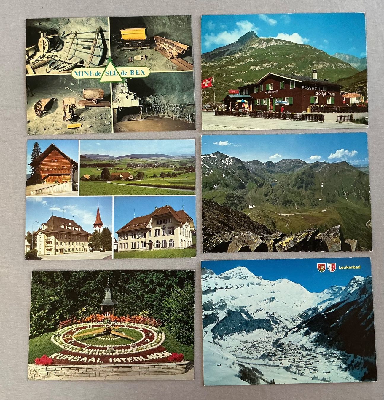 Ansichtskarten: Lot Ansichtskarten - Postkarten gelaufen / Schweiz – Gebraucht aus Stettlen von togram4 3