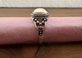 Vintage Ring mit Perle