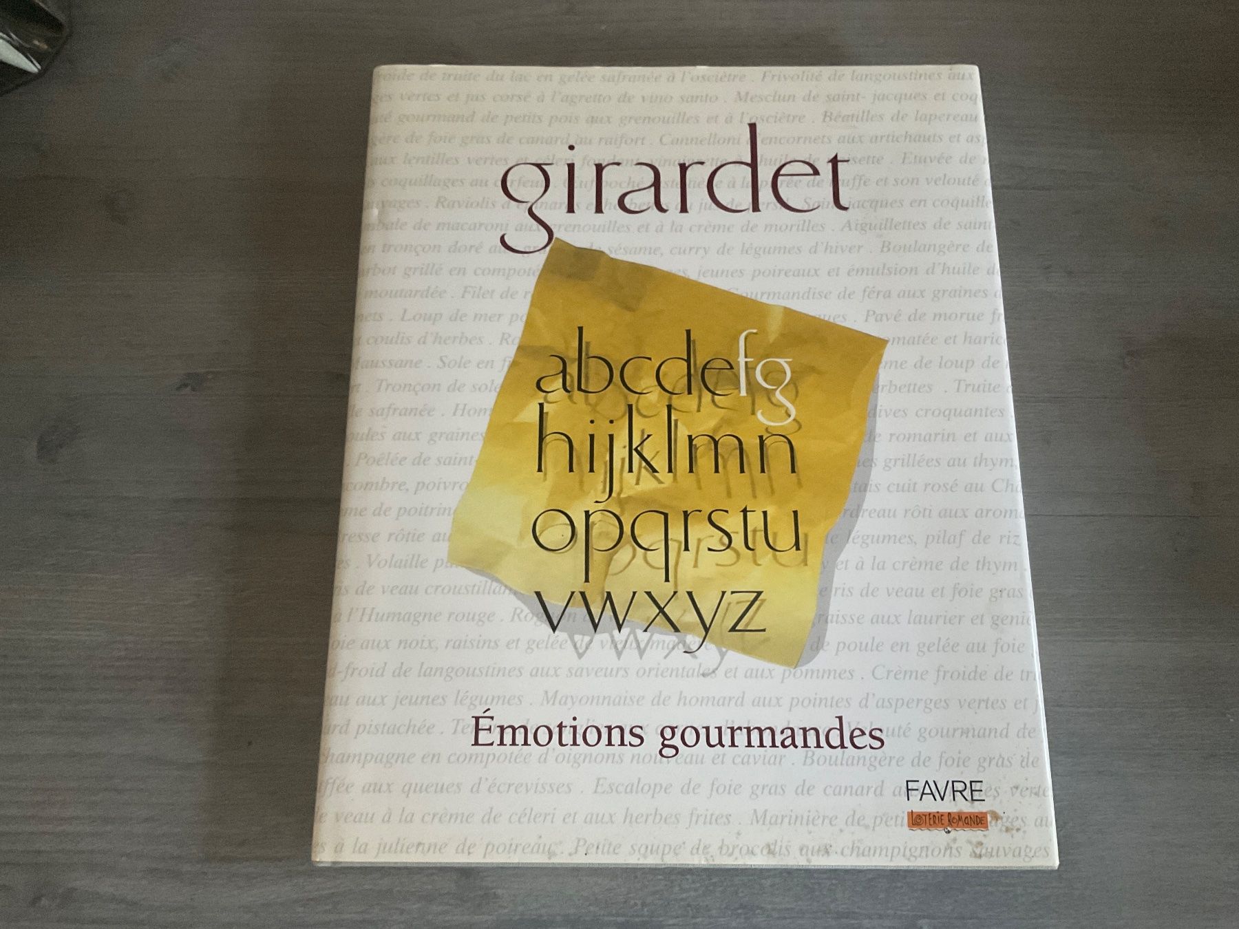 洋書 Emotions gourmandes by Girardet 洋書 Emotions gourmandes by Girardet Emotions gourmandes