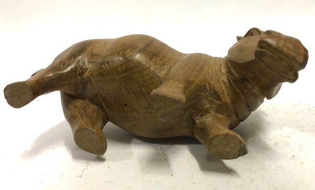 Statuette: Nilpferd aus Holz geschnitzt – Usato da Zürich venduto da gigimai67 7