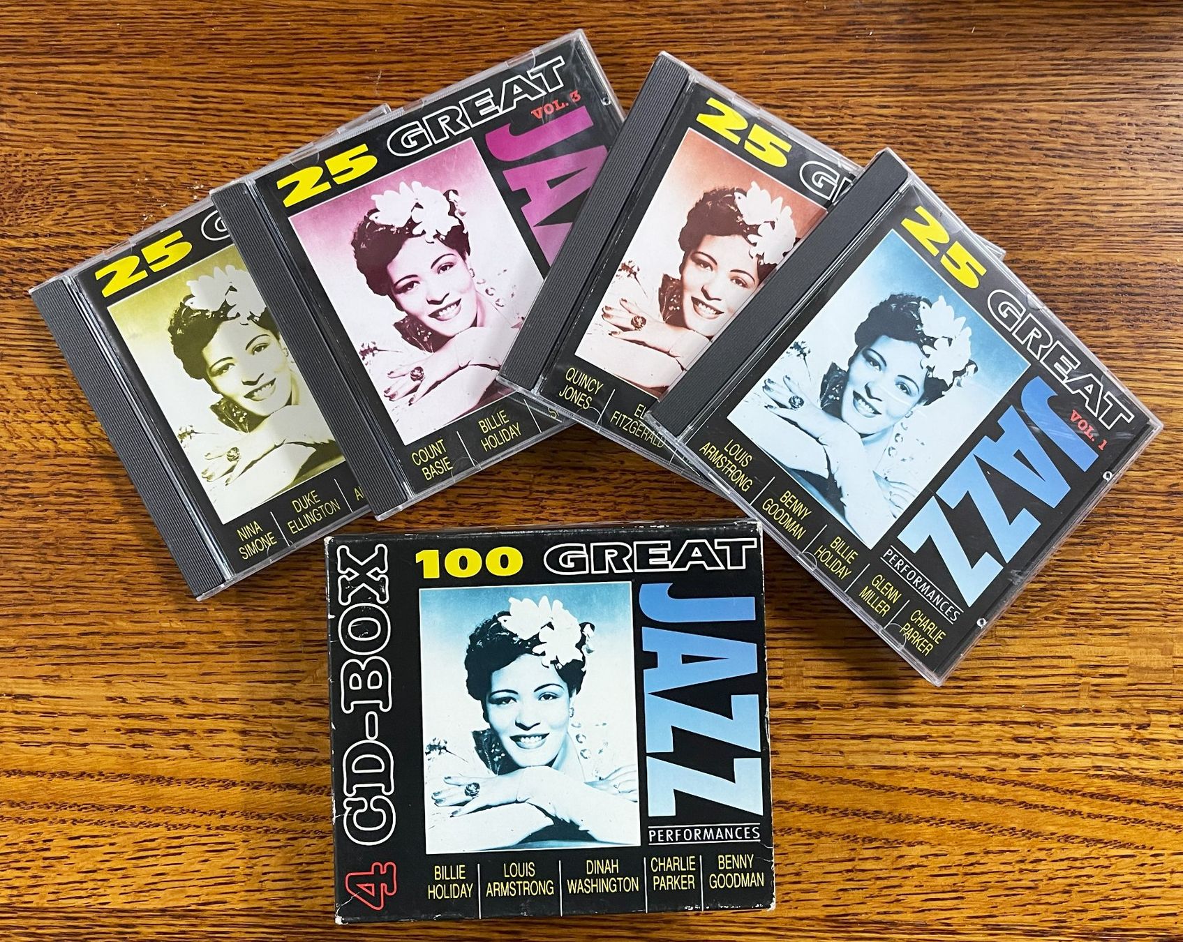 CD: 100 Jazz Greats 4 CD Box Set – Usato da Oftringen venduto da Vucki 1