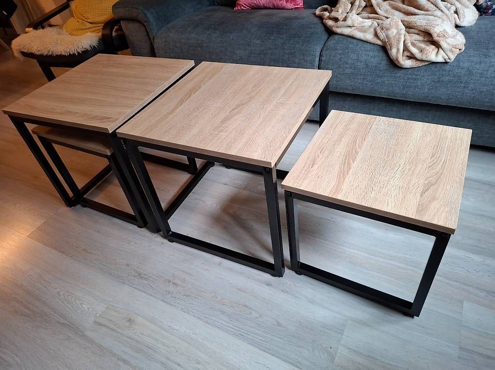 Tavoli: Deux set de Tables baisses Gigognes – Usato da Geneva venduto da Donyk 1