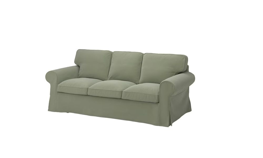 EKTORP housse canapé 3 pl, Tallmyra blanc/noir