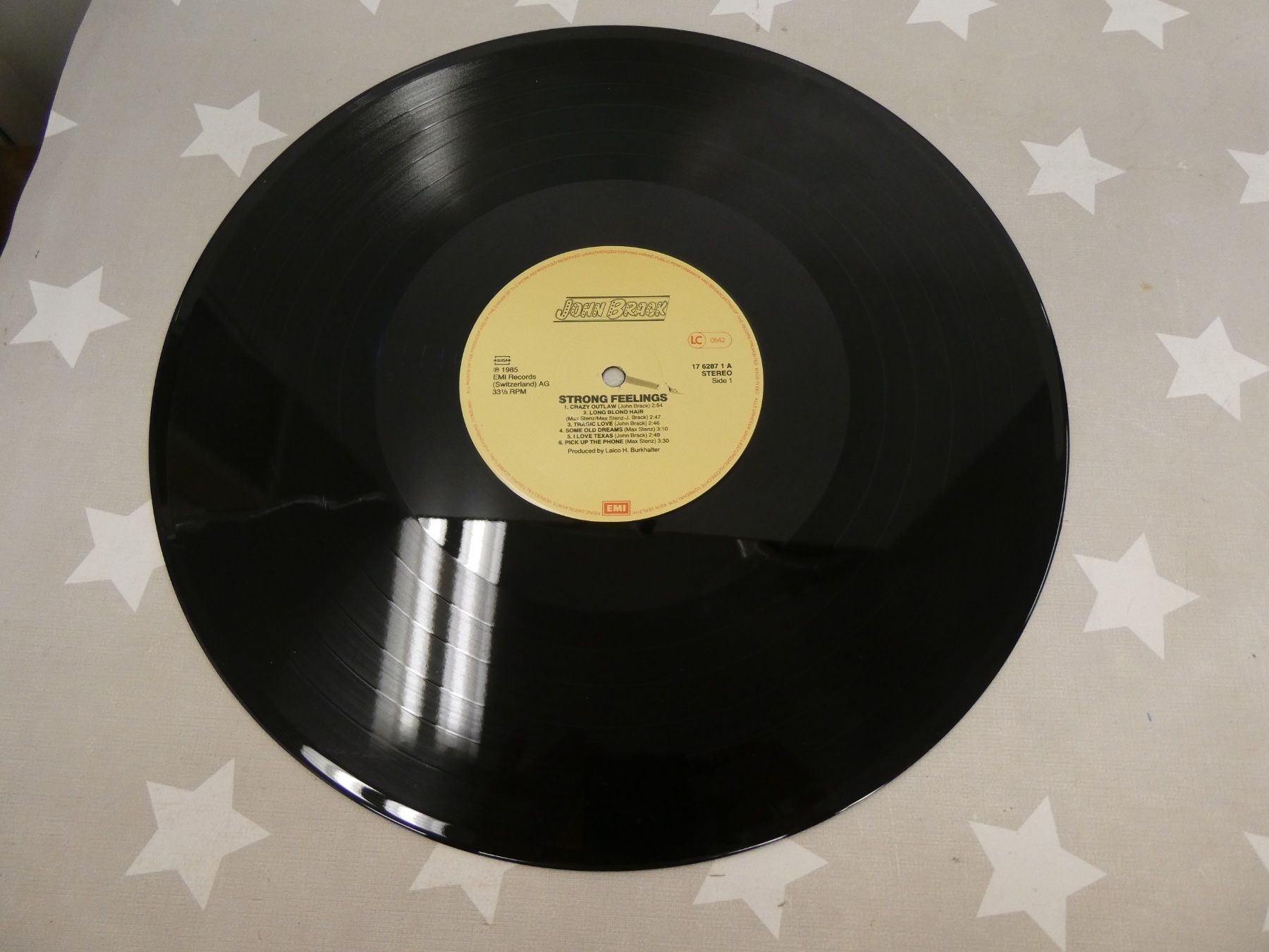 Schallplatten: LP: John Brack Strong Feelings – Gebraucht aus Rafz von Powacaddy 2