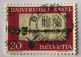 CH Briefmarken Gestempel Basel
