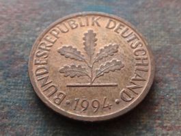 DEUTSCHLAND 1 Pfennig 1994