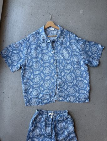 American Vintage XS/S Blue Summer Outfit💙☀️
