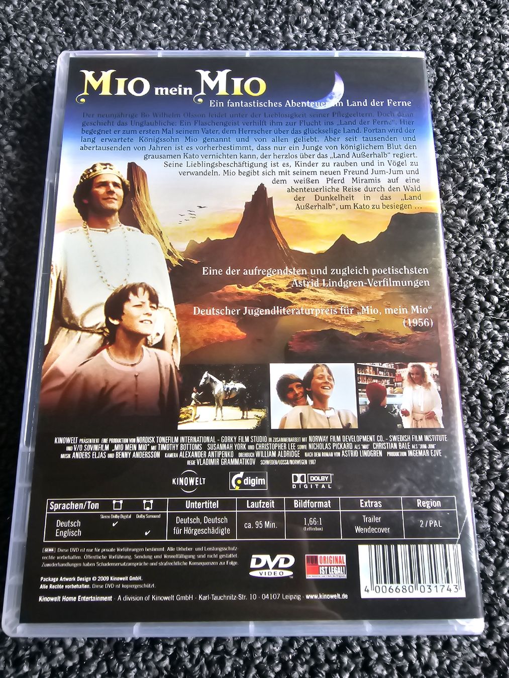 Tutti i DVDs: DVD Mio mein Mio (22116) – Usato da Ruswil venduto da jan_bxl5 1