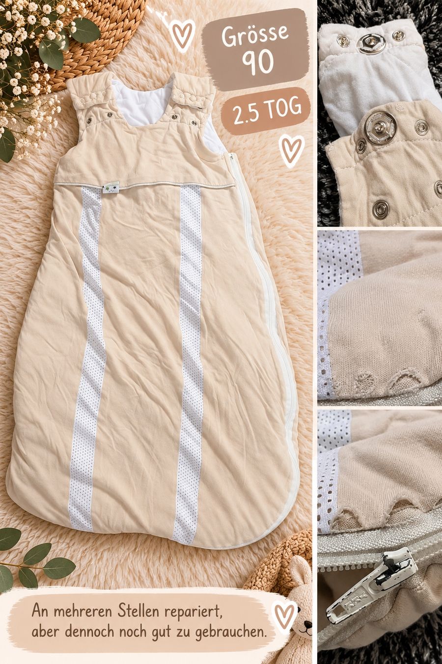Sacchi a pelo: Odenwälder Schlafsack Prima Klima 90cm – Usato da Suhr venduto da Design_by_Debi