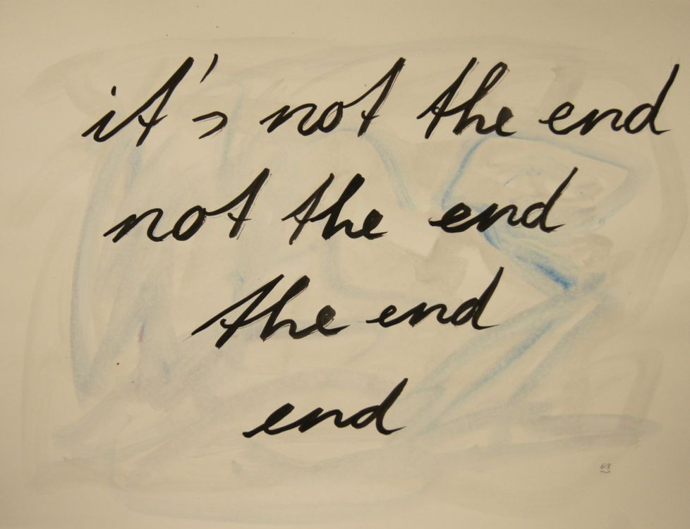Zeichnung: Not the end | Kaufen auf Ricardo