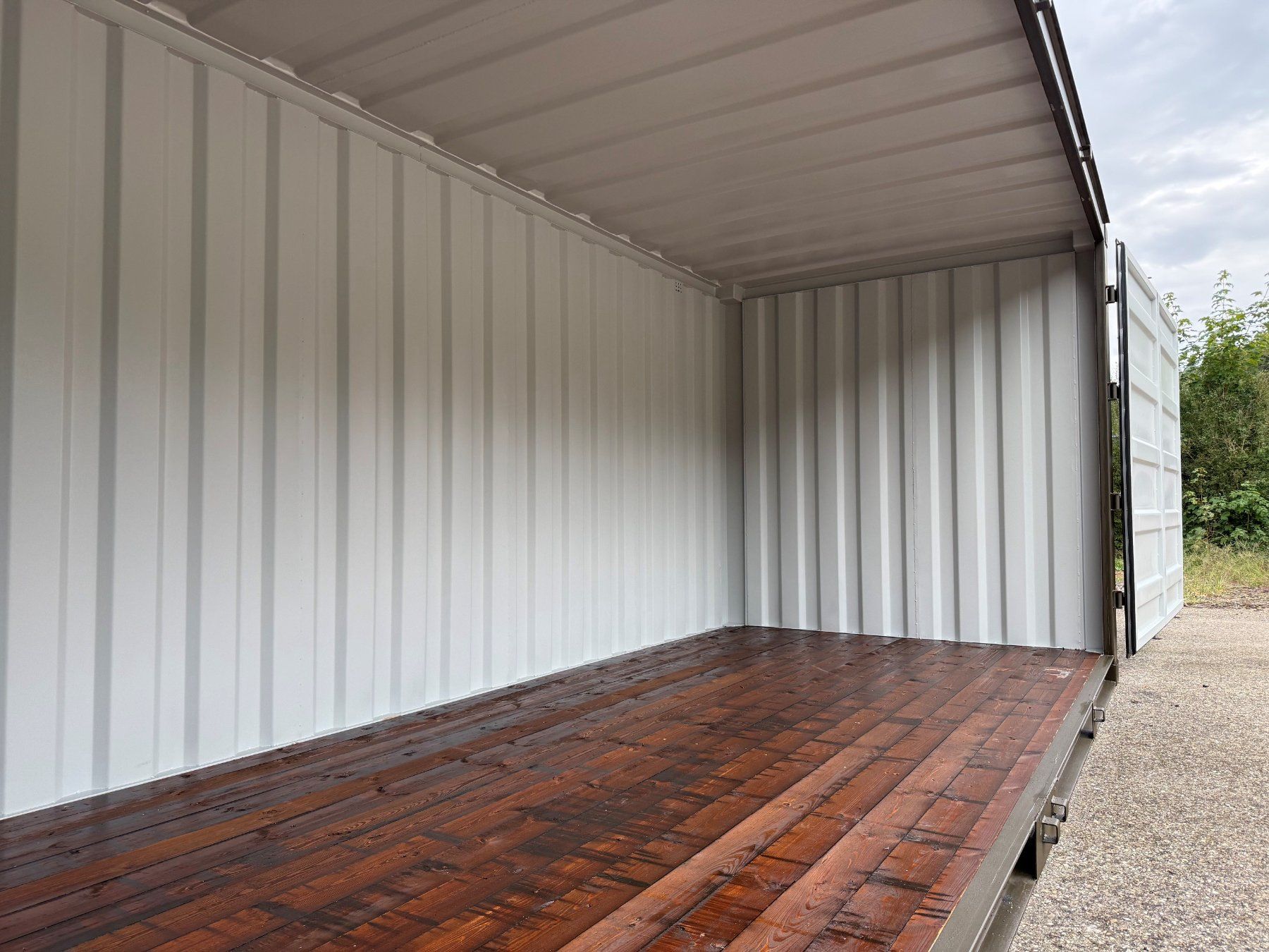Contenitori edile: 20 Fuss Lagercontainer in grün, Open Side – Nuovo e nell'imballaggio originale da grosswangen venduto da Poliniman0 6