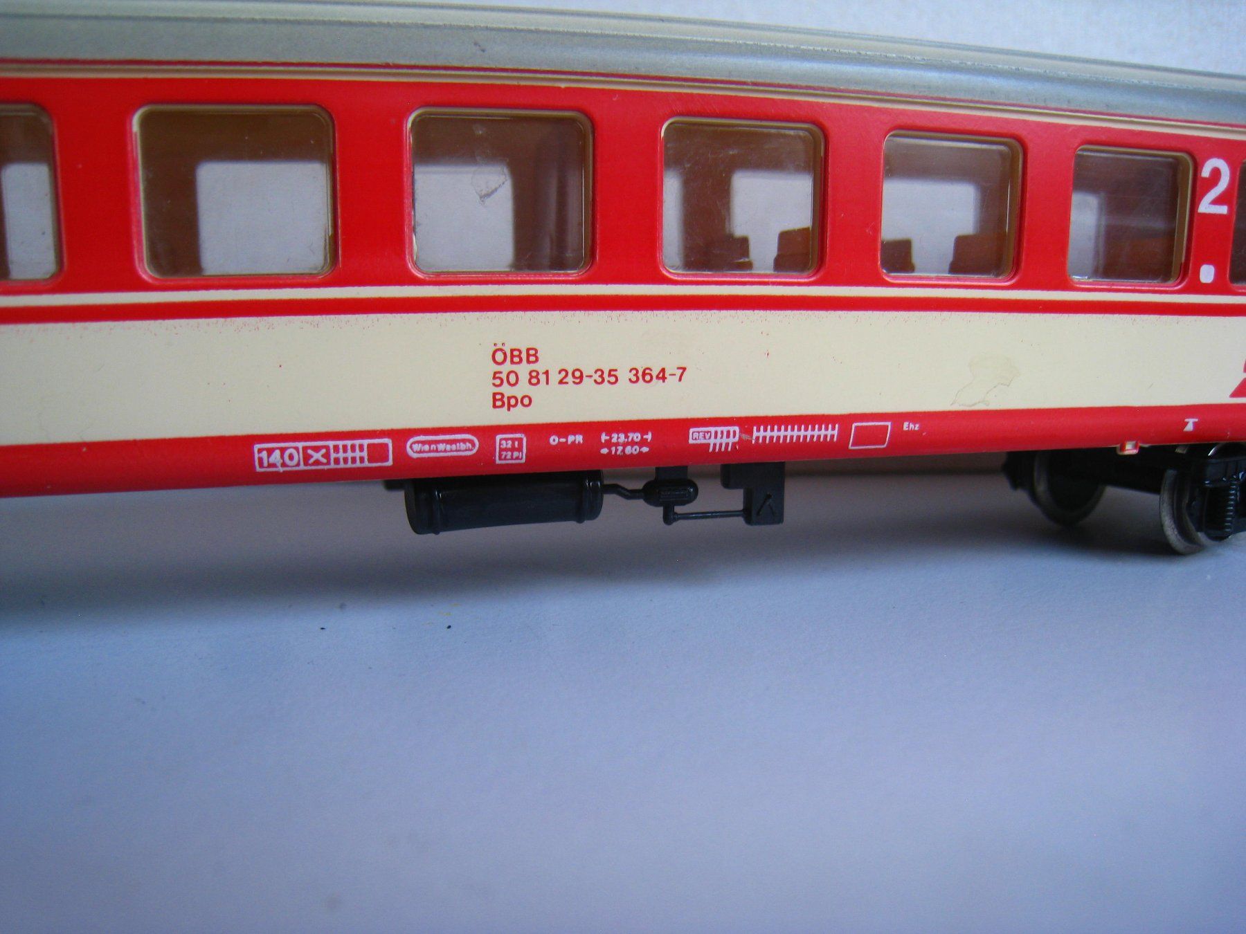 Kleinbahn Modellini di ferrovie: Kleinbahn, 5 OEBB Wagen 2. Klasse – Usato da Buchs ZH venduto da swiss-train 3