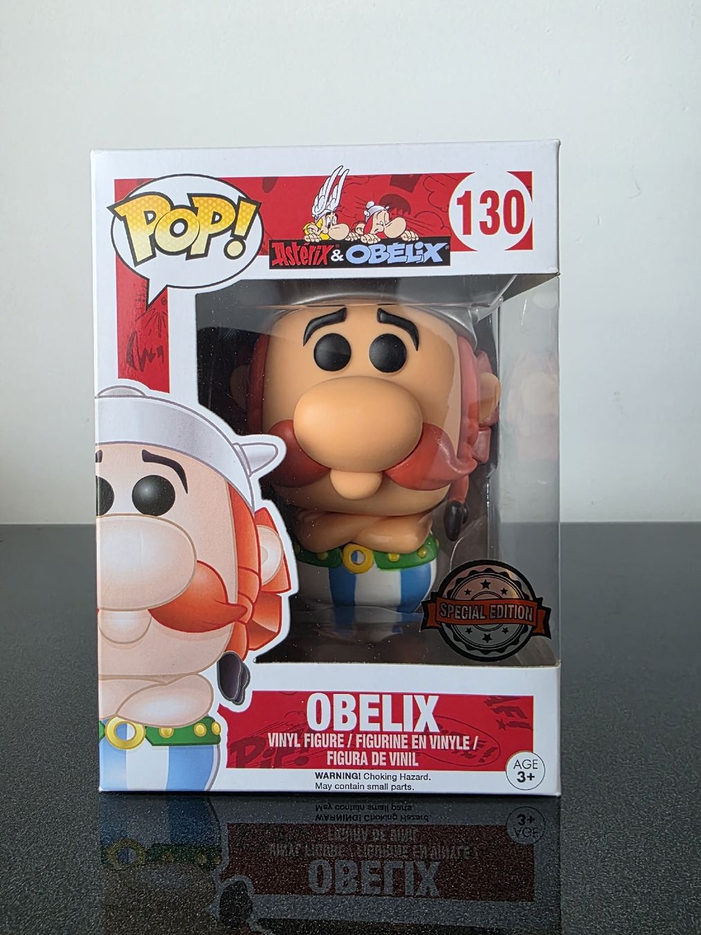 Funko Figuren: Funko Pop Obelix 130 neu und originalverpackt – Neu und originalverpackt aus St. Erhard von hubi36