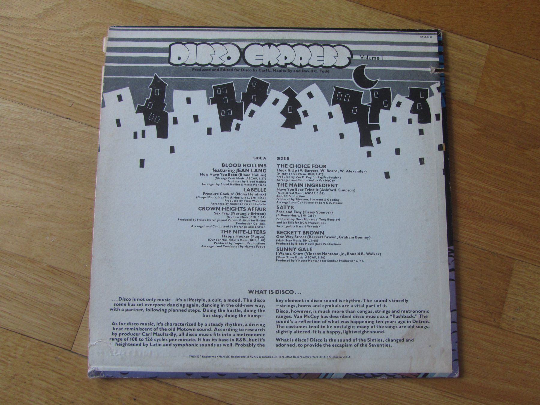 Schallplatten: Disco Express Vol. 1 - Rarer Vinyl Disco-Soul Sampler – Gebraucht aus Seengen von mikelele 4