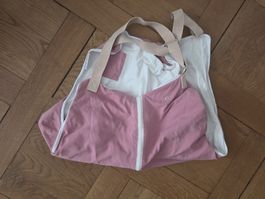 Marlybag Babyautotrage rosa guter Zustand