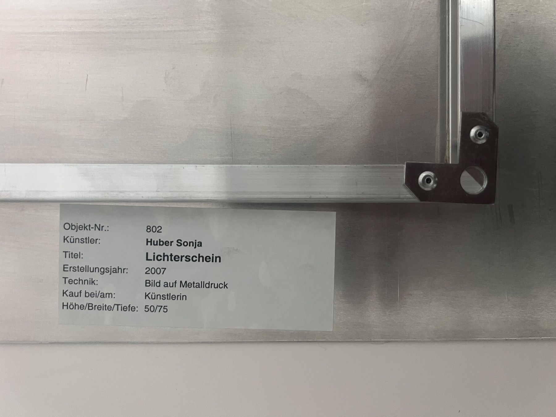 Grafica & Litografie: Sonja Huber, Metalldruck – Usato da Rain venduto da daVinci3000 2