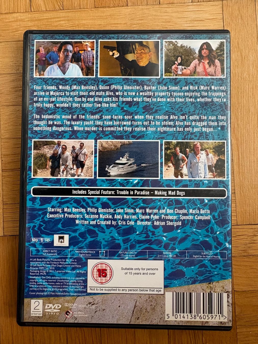 Tutti i DVDs: Mad Dogs - Series 1 - DVD – Usato da Zürich venduto da Malcom 2