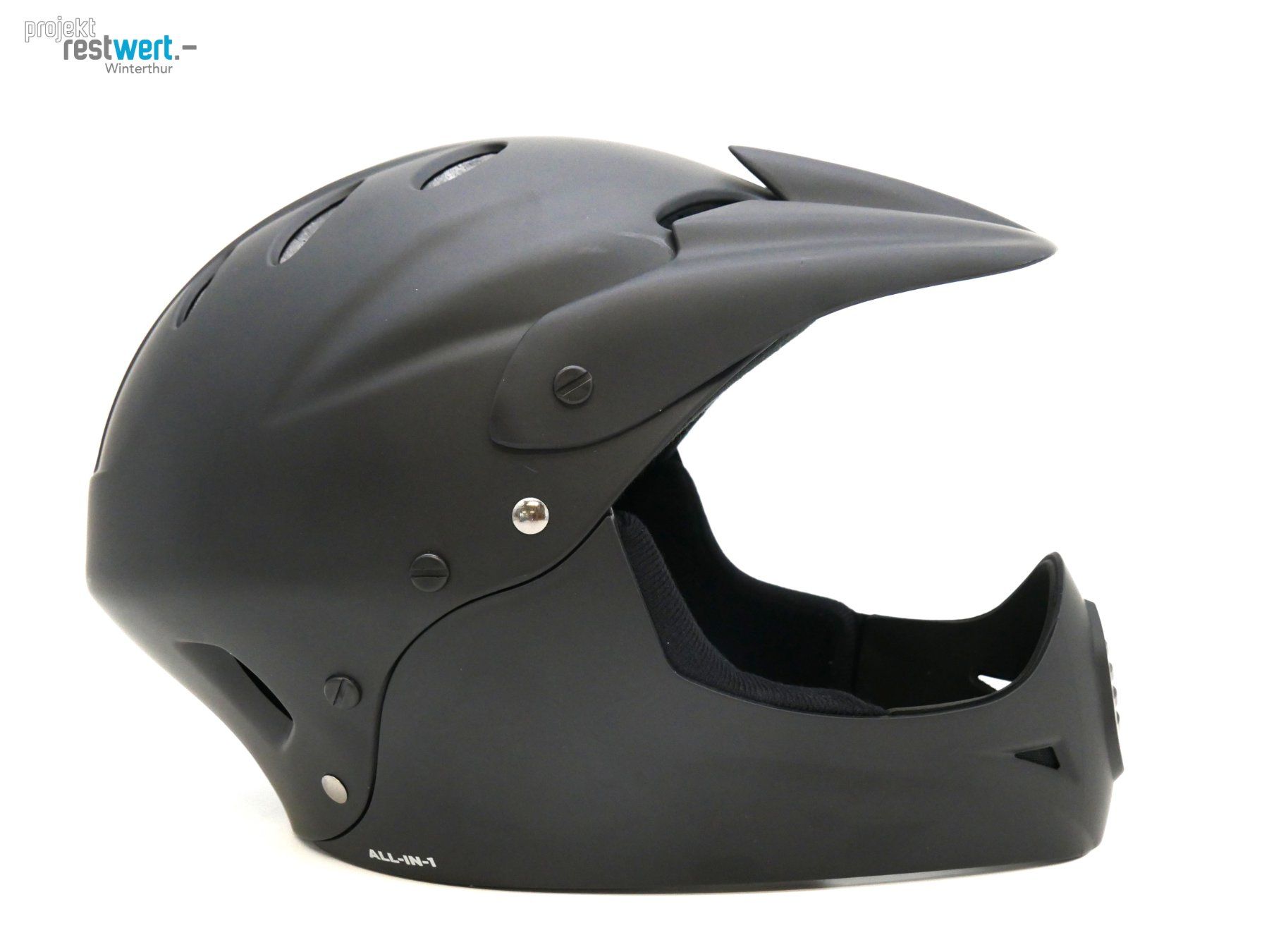 Caschi: M-WAVE - All-in-1- Helm, schwarz – Nuovo (secondo la descrizione) da Winterthur venduto da Restwert_Winterthur 2