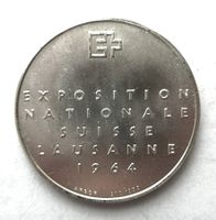 Silbermedaille Exposition Silber-Medallie Expo lausanne 1964