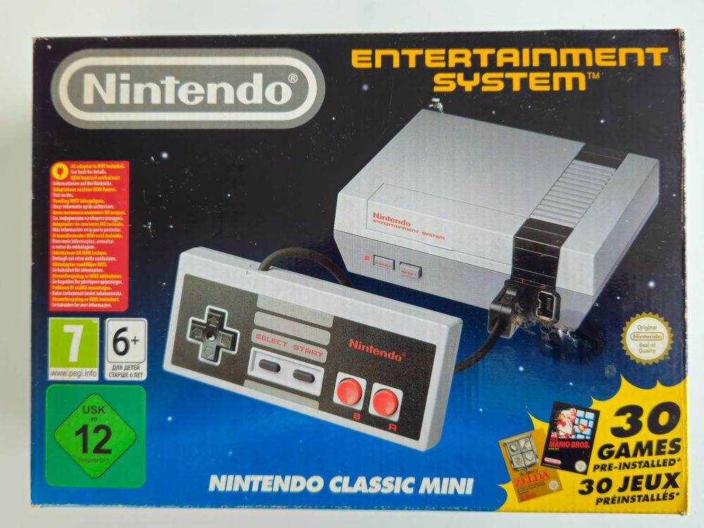 Nes Nintendo Classic Mini (Gebraucht) in Courchapoix für CHF 61.1 – mit ...