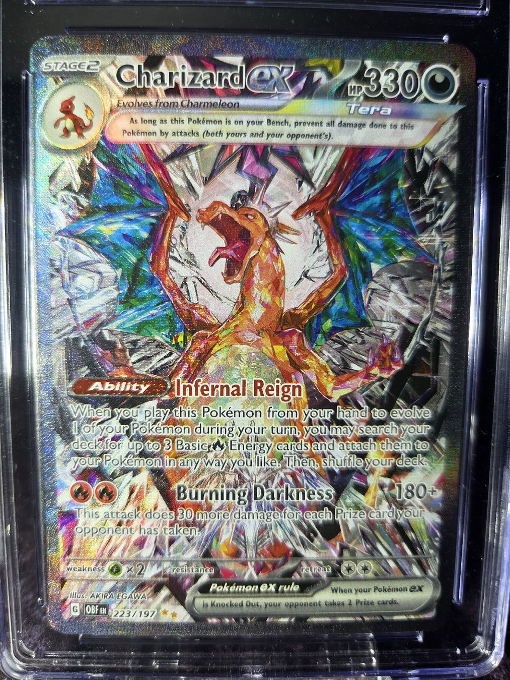Pokémon Sammelbilder & Trading cards: Charizard ex Obsidian Flames 223/197 CGC 10 Gem Mint – Gebraucht aus Lauerz von gp9_zt9k 1
